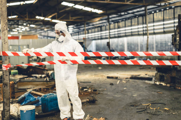 Professional Biohazard technician working in Stamping Ground, KY